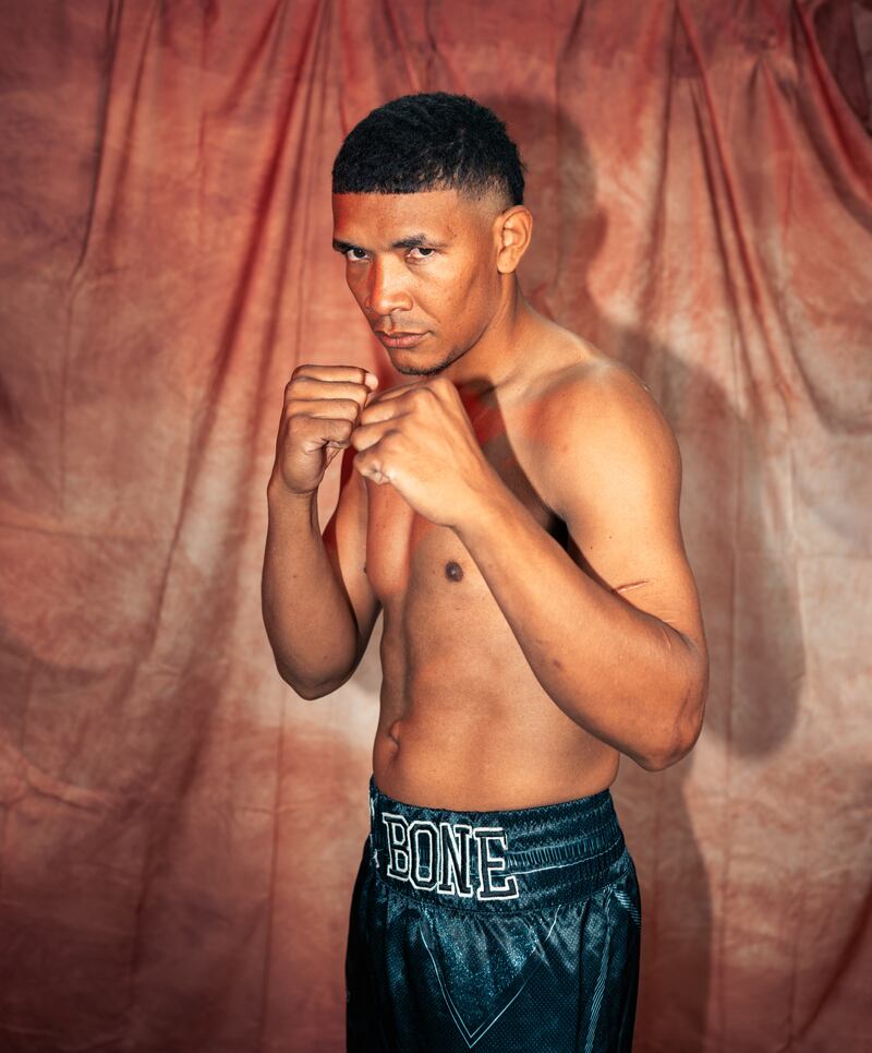 El boxerador Eduardo Rangel