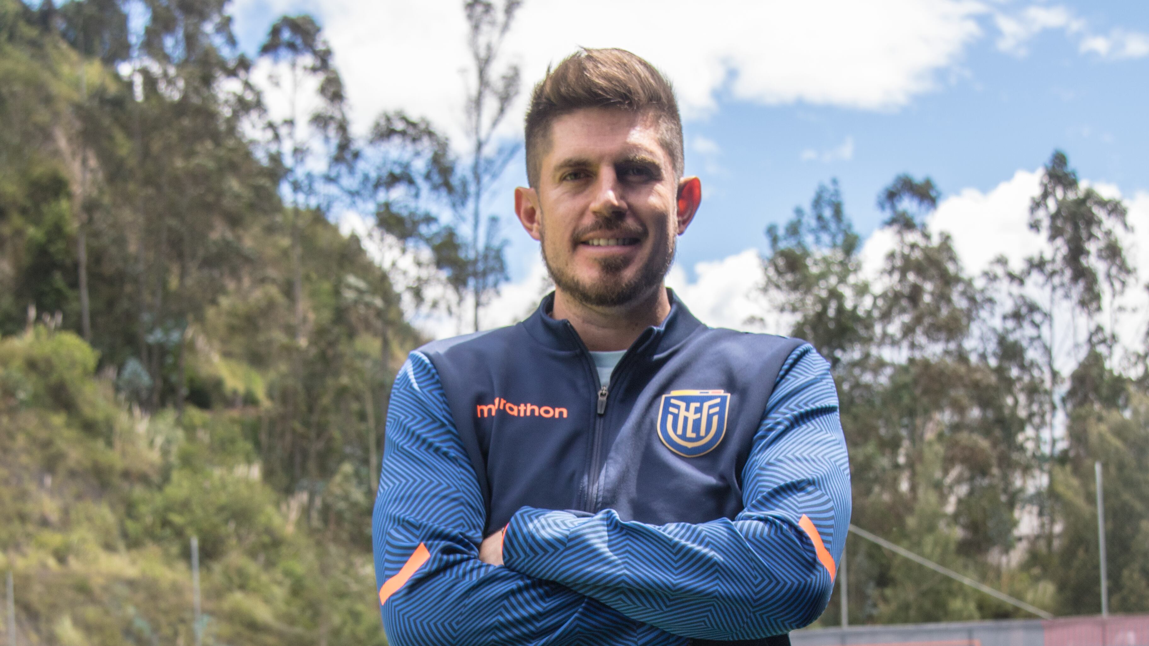 Diego Martínez, entrenador de la Selección Sub 17