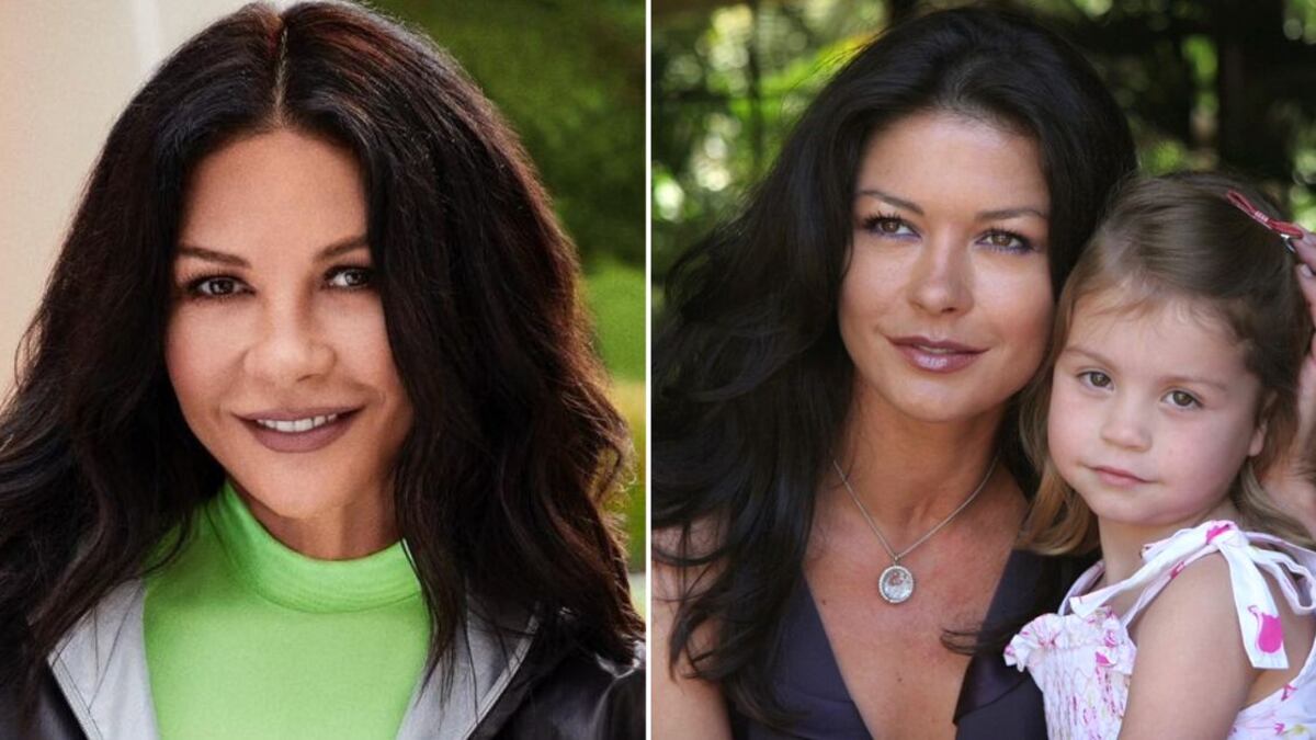 Catherine Zeta-Jones y su hija, Carys Douglas