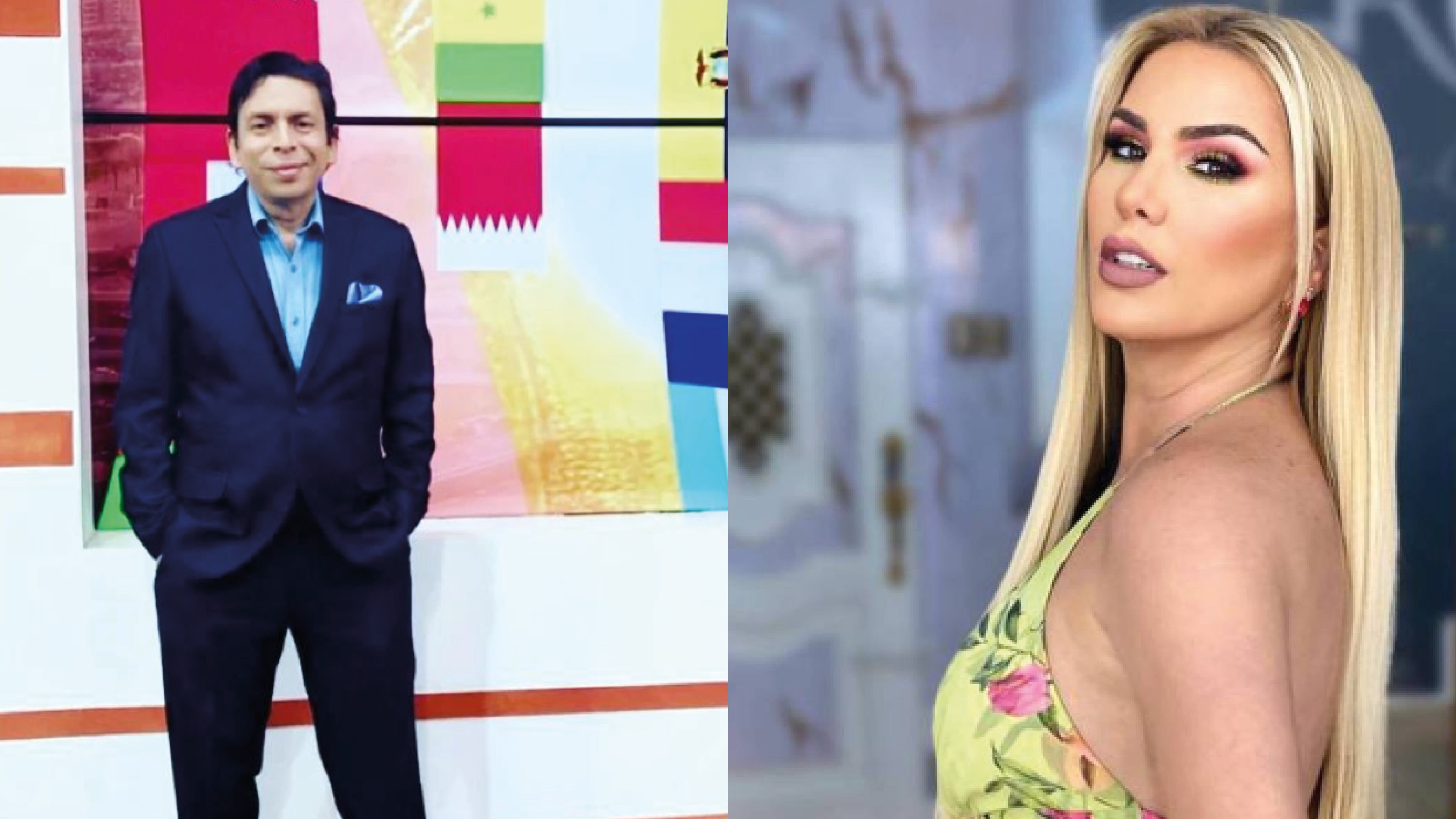 Angello Barahona y y Carolina Jaume