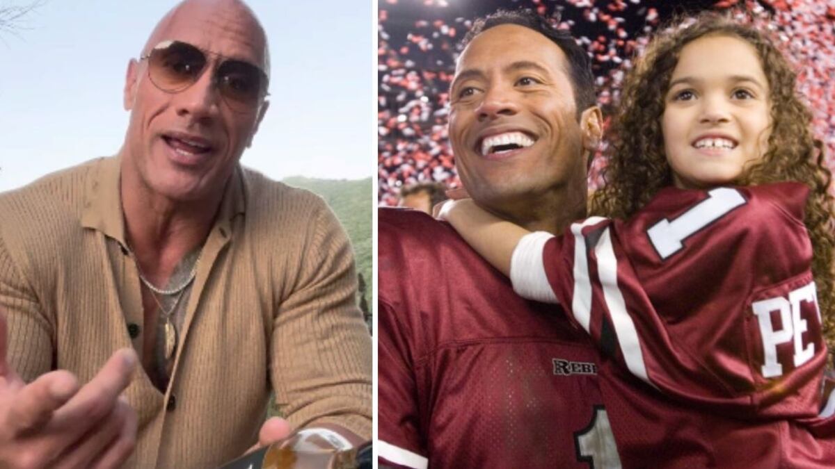 Dwayne Johnson y Madison Pettis transformación