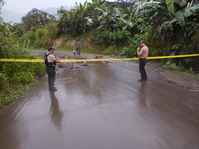 También se registraron afectaciones en Caluma.