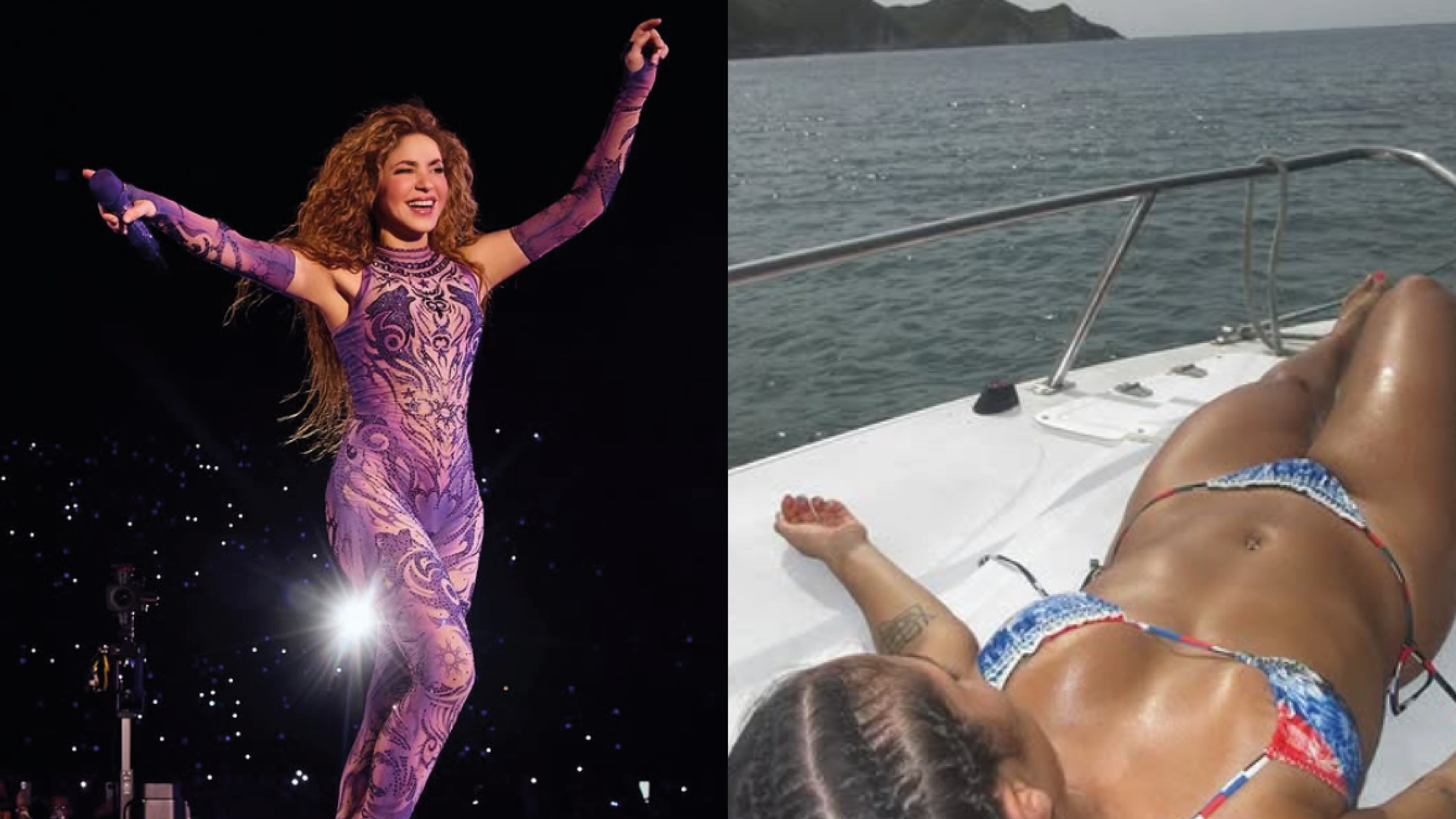 Shakira y su sobrina Isabella Mebarak