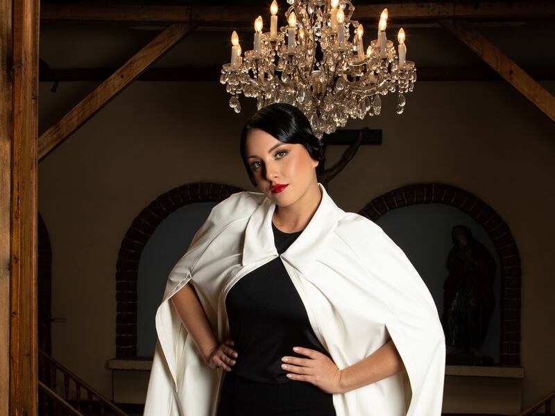 Diana Dávila, candidata a Reina San Francisco de Quito