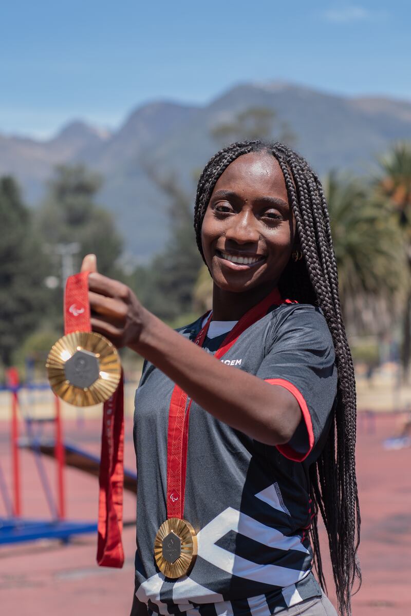 Kiara Rodríguez, doble campeona paralímpica