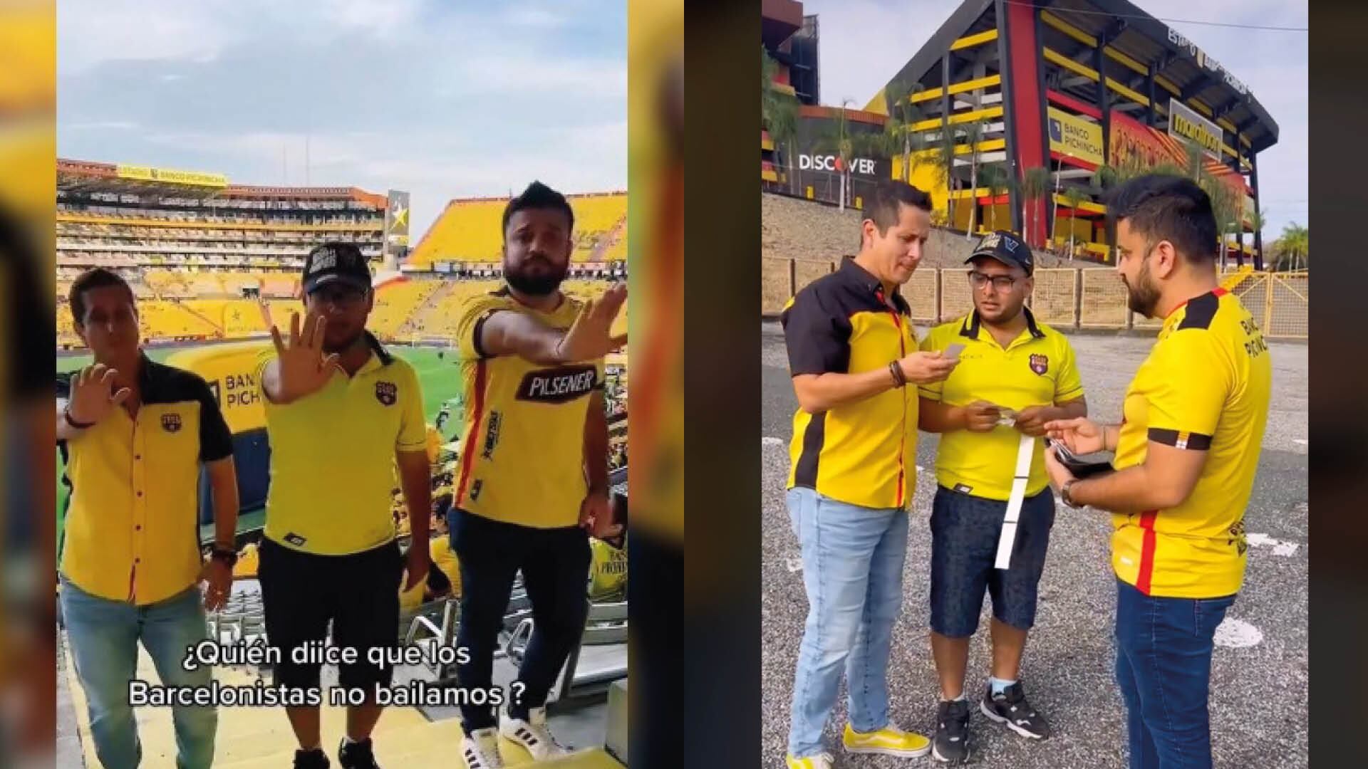 ¿Quiénes son los hinchas de Barcelona SC que se hicieron virales bailando "Despechá" de Rosalía en el Monumental?