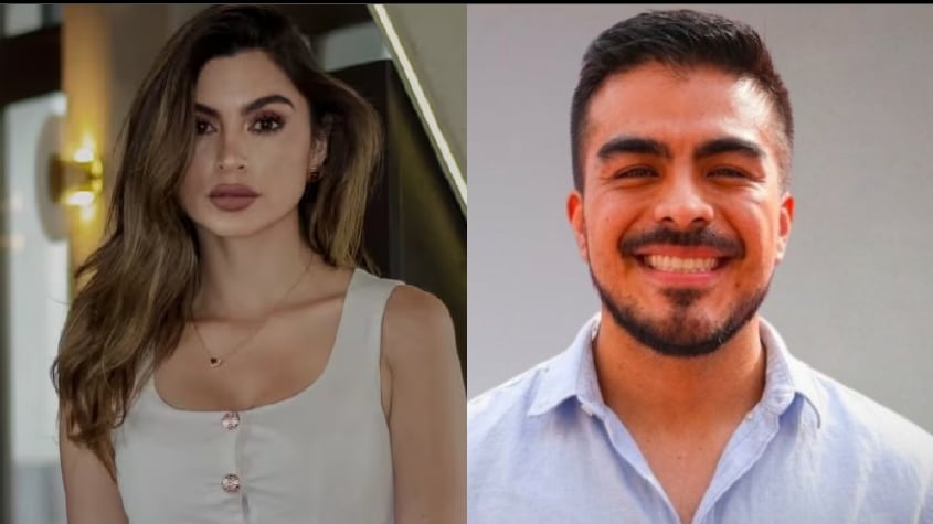 Krysthel Chuchuca y Carlos Páez