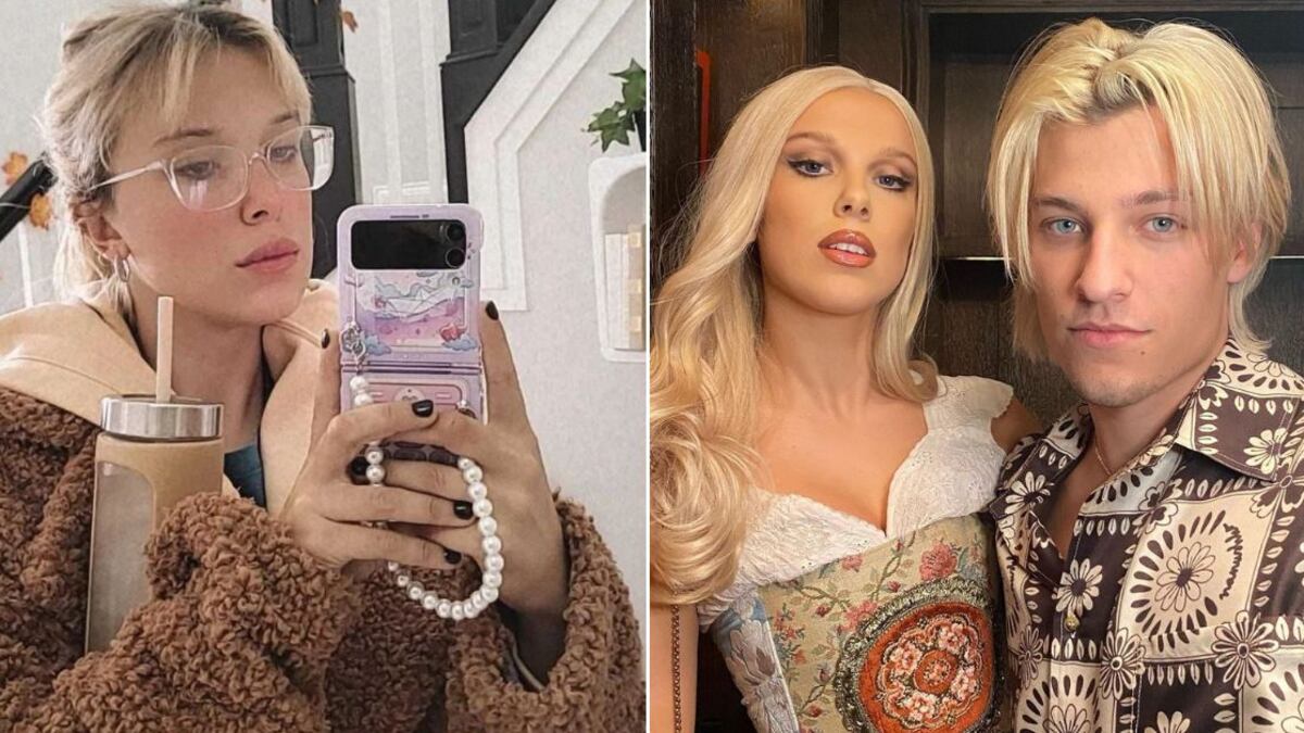 La actriz de ‘Stranger Things’ presumió una fotografía que confirmaría su compromiso con Jake Bongiovi.