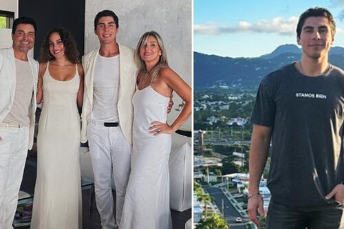 “Parece más viejo que su padre”: Critican al hijo de Chayanne por su look