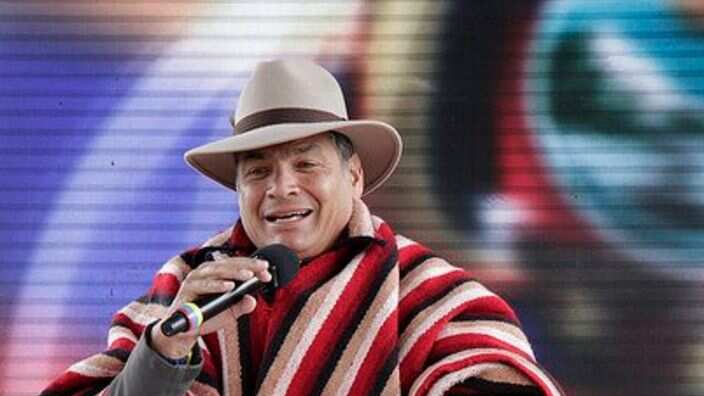 Presidente ecuatoriano, Rafael Correa/Twitter @Presidencia_Ec