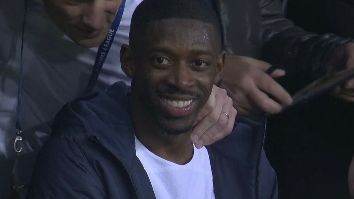 Dembelé después de eliminar al FC Barcelona