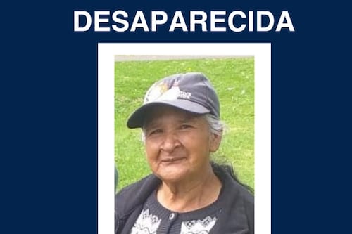 Reportan la desaparición de una mujer de la tercera edad en el sur de Quito