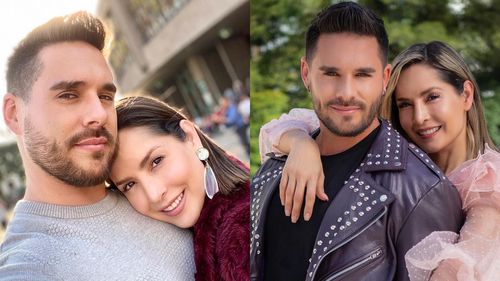 Carmen Villalobos y Sebastián Caicedo