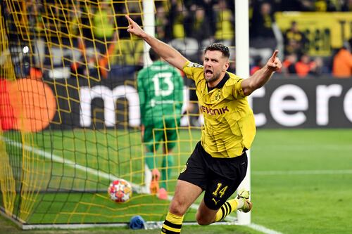 Borussia Dortmund hace respetar su casa y vence al PSG en la semifinal de ida de Champions