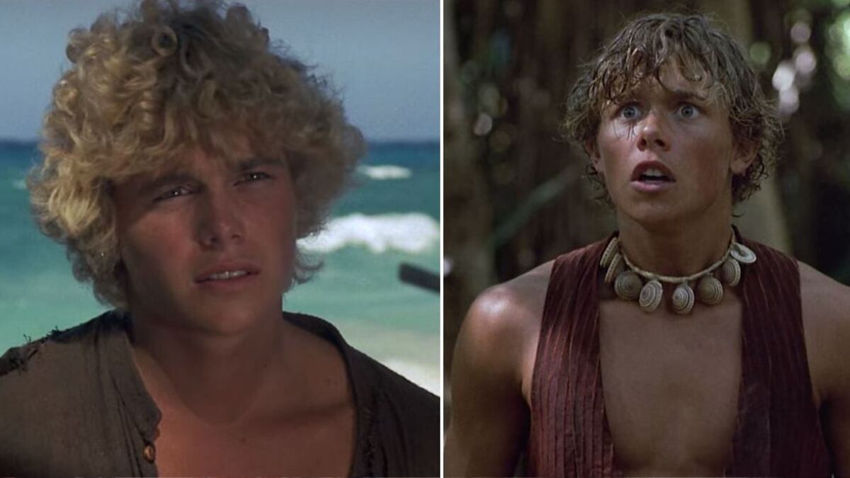 Christopher Atkins en 'La laguna azul'