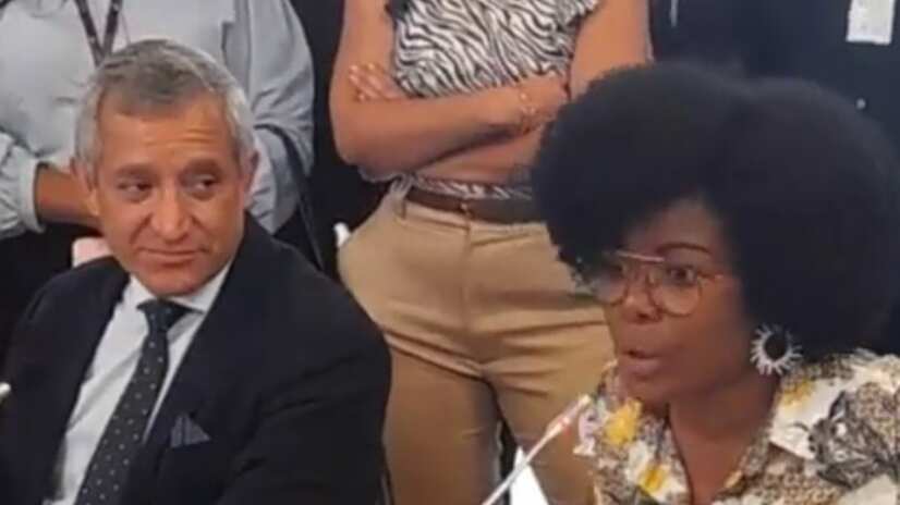 Carrillo defendió el actuar de los policías durante el Paro Nacional.