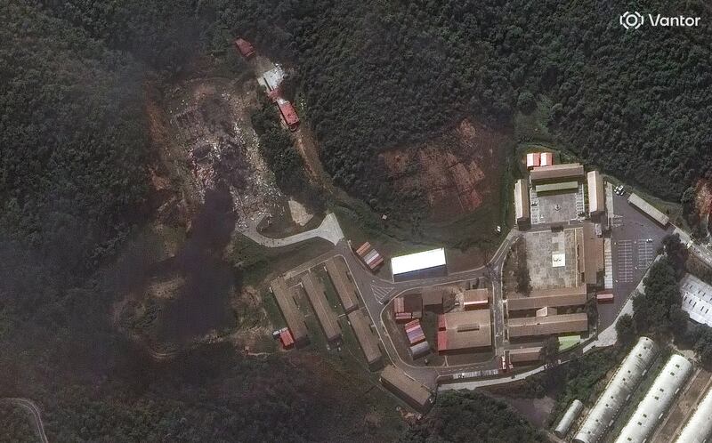 Imágenes satelitales muestran cómo quedó la base donde fue capturado Nicolás Maduro. Foto: New York Time