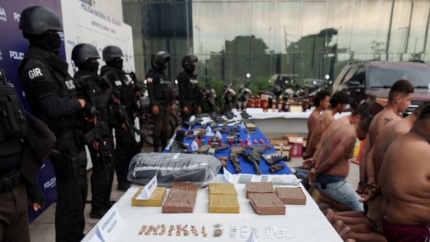 En pleno 24 de diciembre: 33 guaridas criminales fueron allanadas en la Florida, Durán, Nueva Prosperina, Samborondón y Pascuales