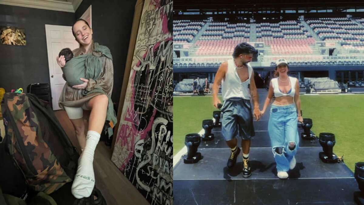 Camilo y Evaluna dejaron ver el rostro de su hija, Índigo