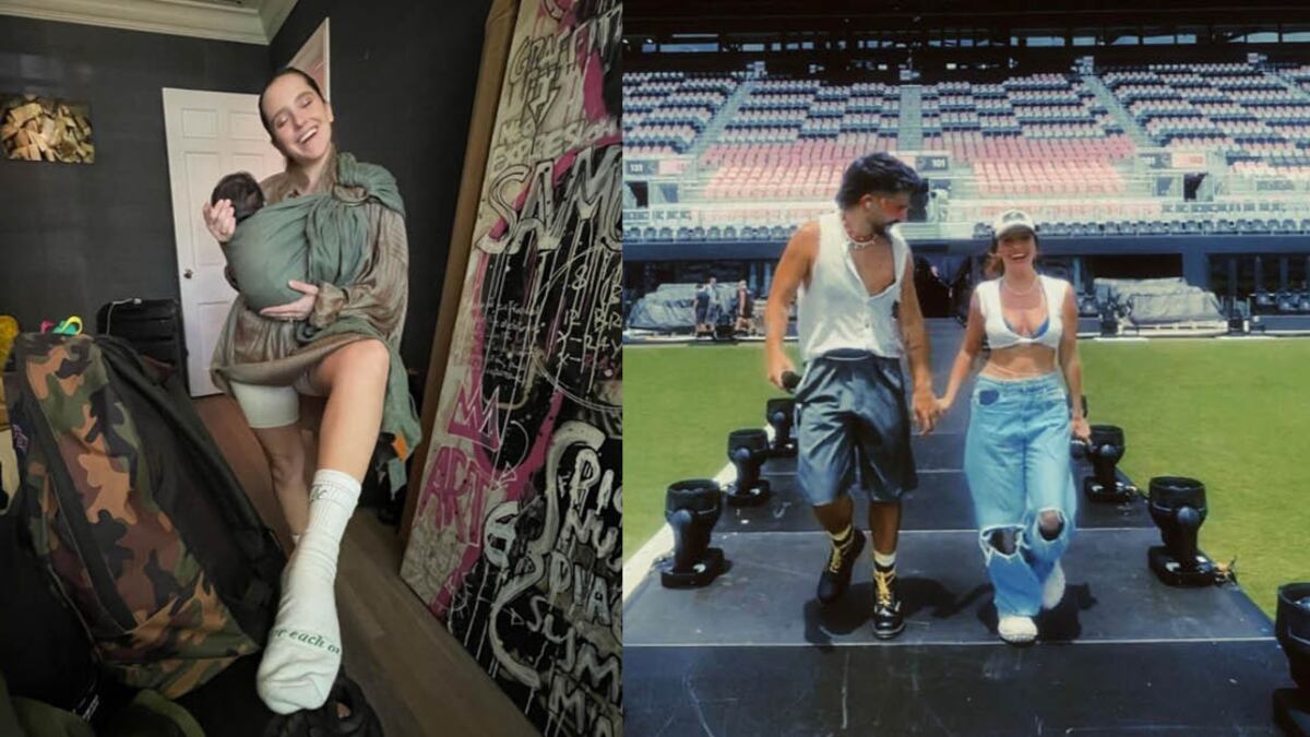 Camilo y Evaluna dejaron ver el rostro de su hija, Índigo