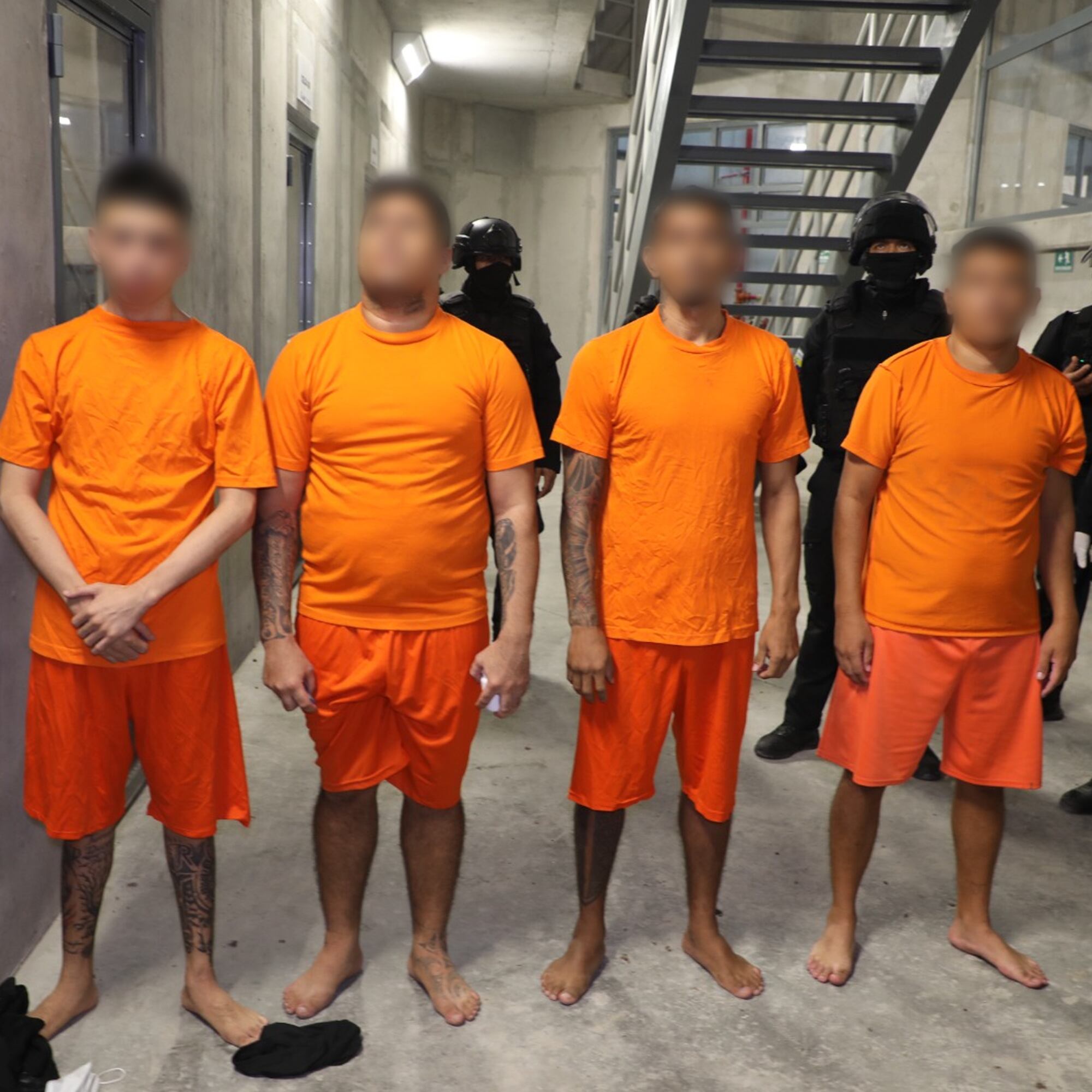 Así llegaron los 33 cabecillas de GDO a la Cárcel del Encuentro