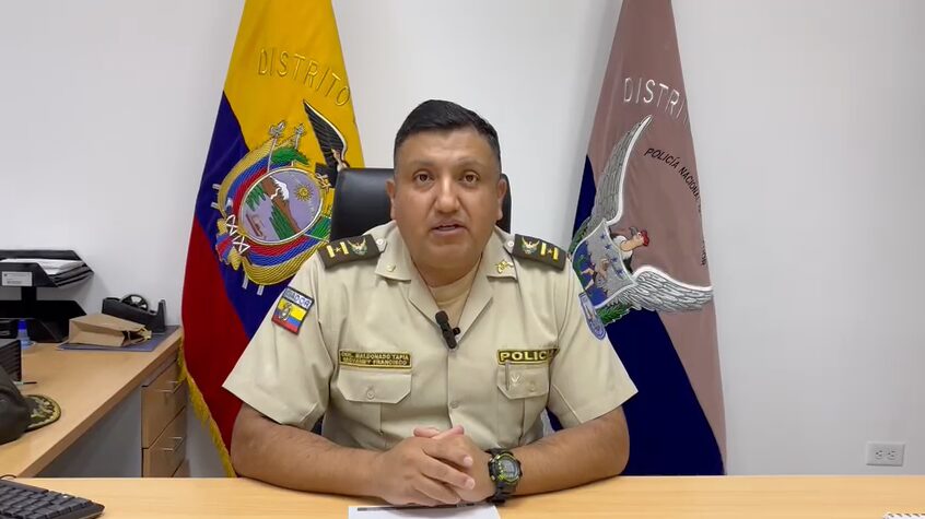 Policía fue herido al frustrar un robo en flagrancia, en el norte de Quito.