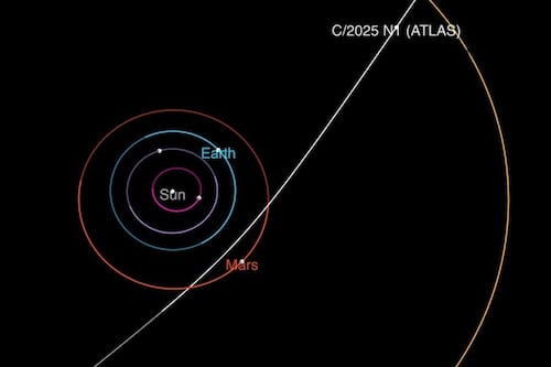 La NASA descubre objeto interestelar que atravesará el Sistema Solar