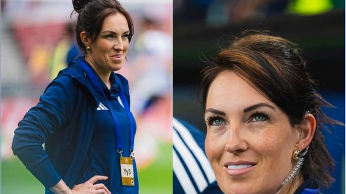 Una mujer hace historia con su trabajo en la selección de Curazao.