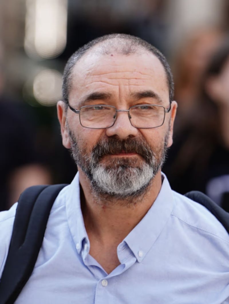 Paul Quinn, declarado culpable por un jurado en el Tribunal de la Corona de Manchester de una agresión sexual ocurrida en 2003, por la que el inocente Andrew Malkinson fue encarcelado durante 17 años (Imagen: GMP/PA Wire).