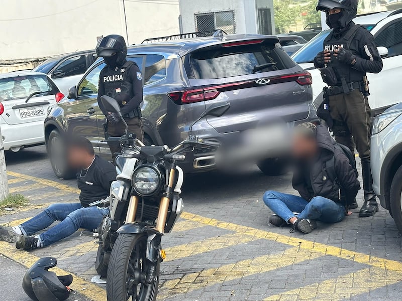 Evidencias sobre persecución policial en el norte de Quito