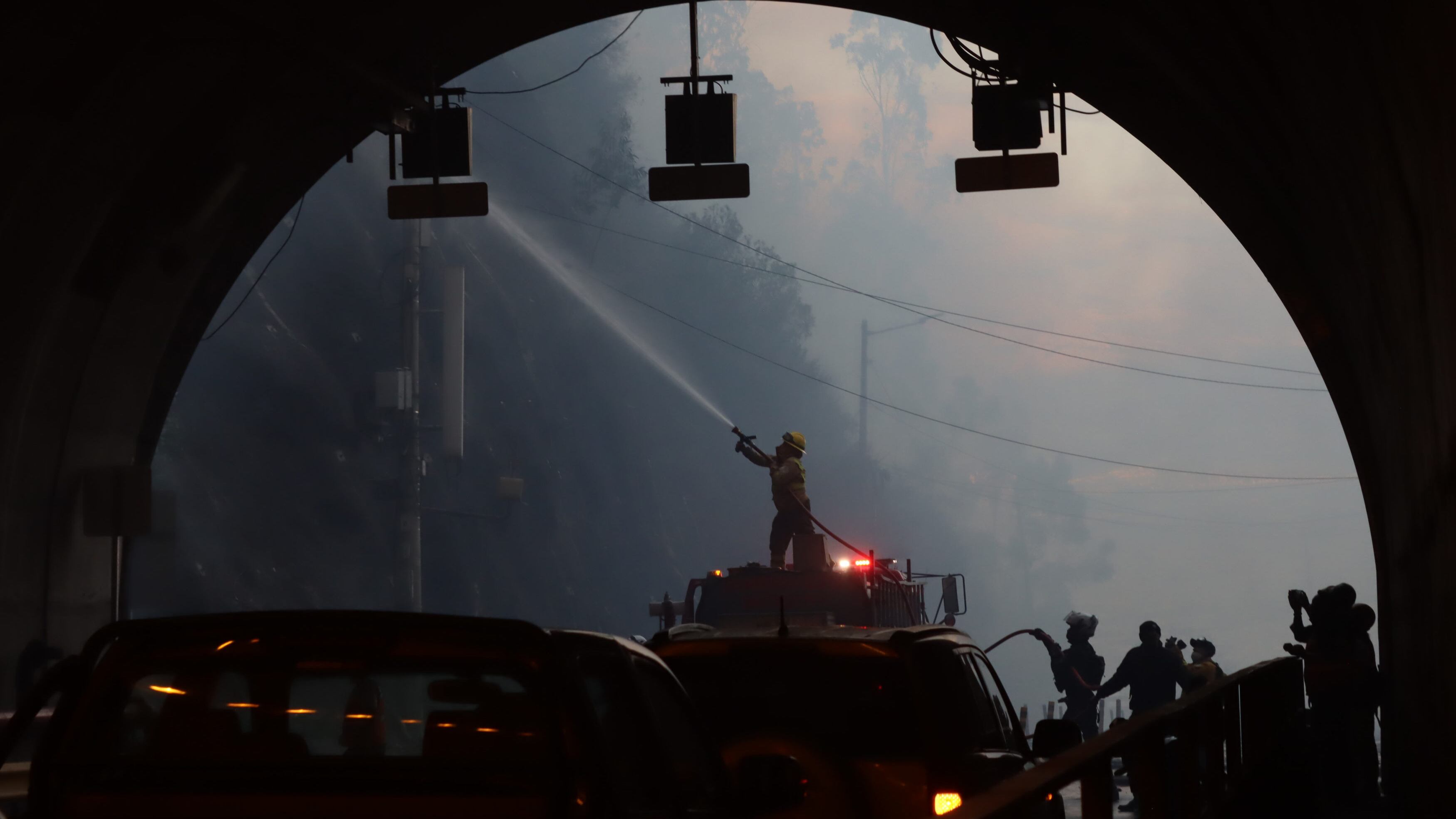 Incendio en Quito