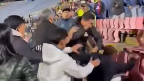 Aficionados del Deportivo Quito agredieron alos de la USFQ