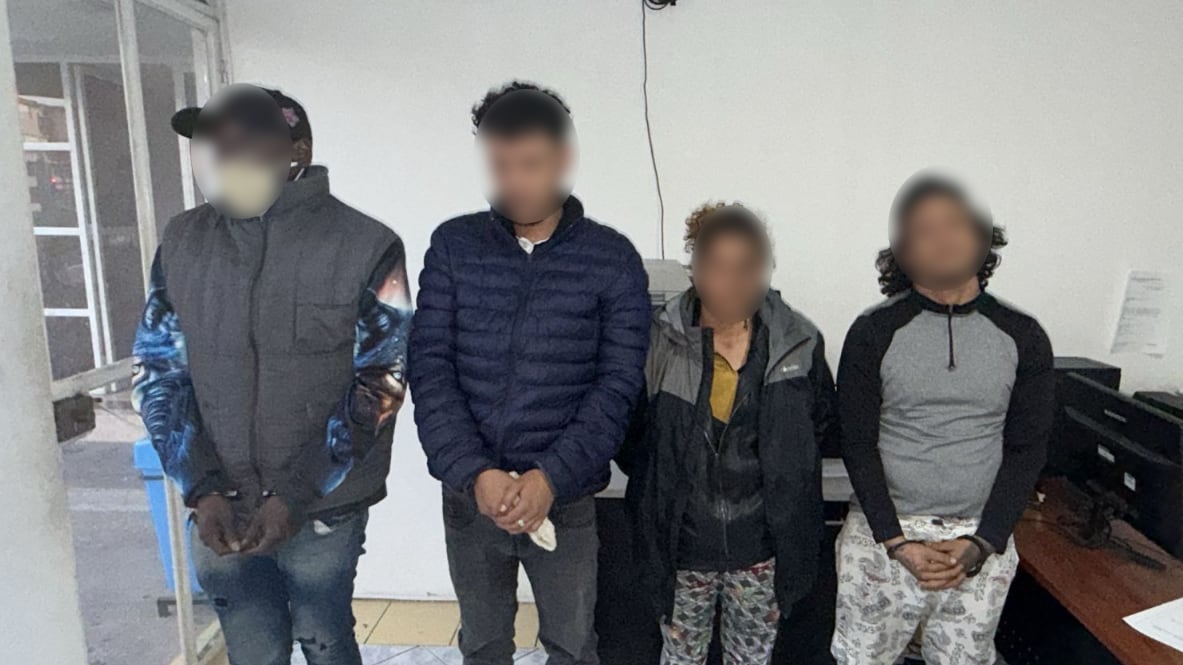 Tres hombres fueron detenidos en Quito tras asalto a mano armada