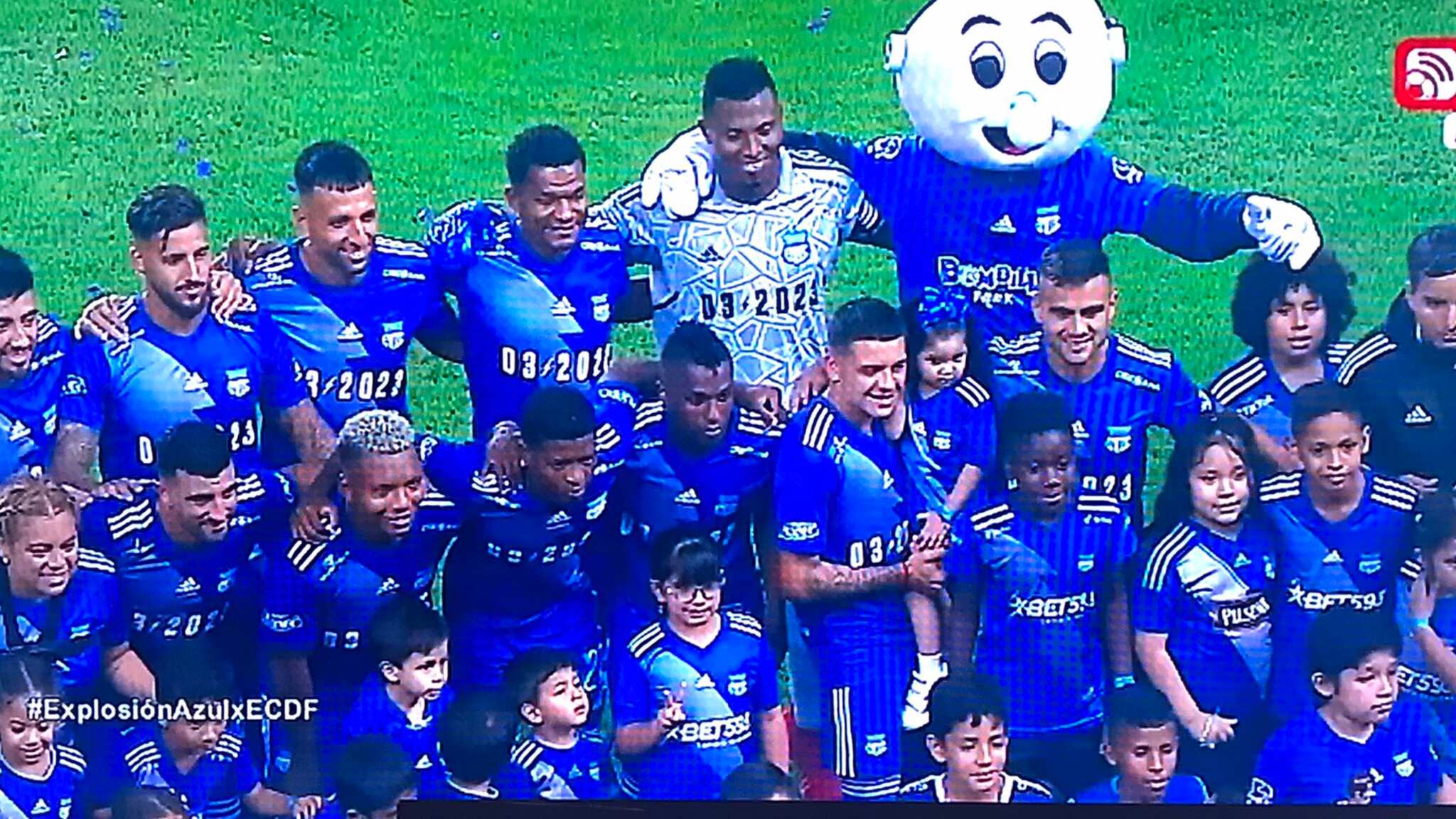 Emelec durante su Explosión Azul