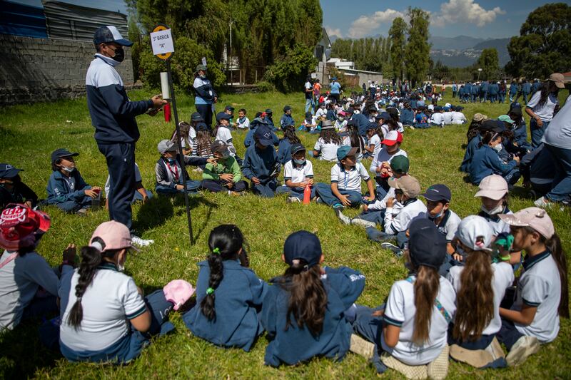 Simulacros en el Valle de los Chillos