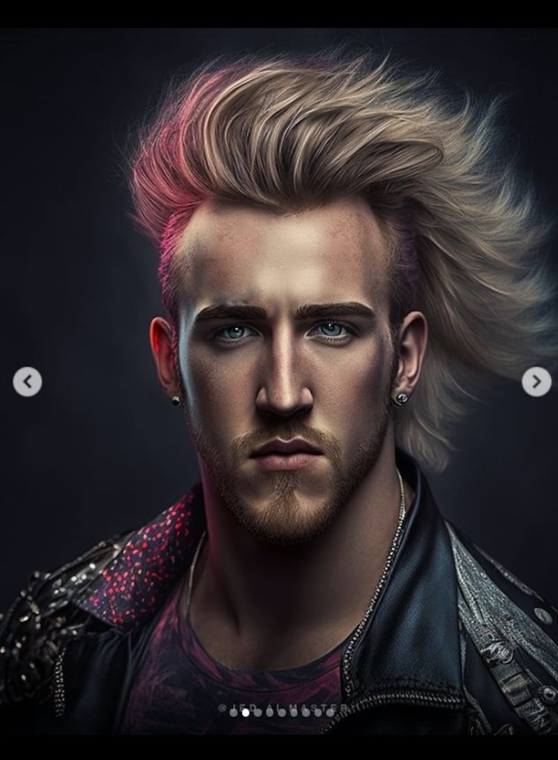 Harry Kane en su versión rockstar