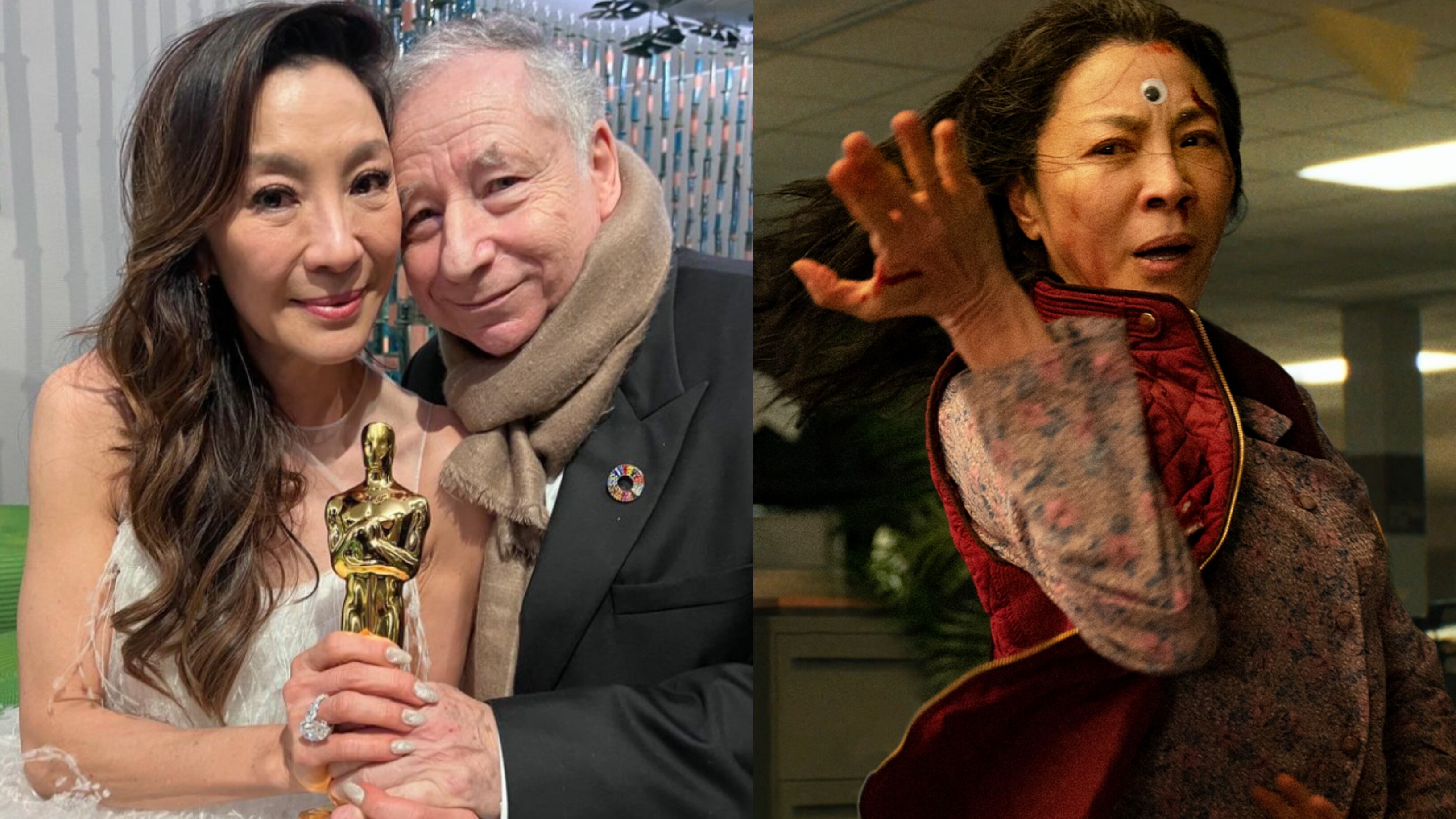 Michelle Yeoh y su novio