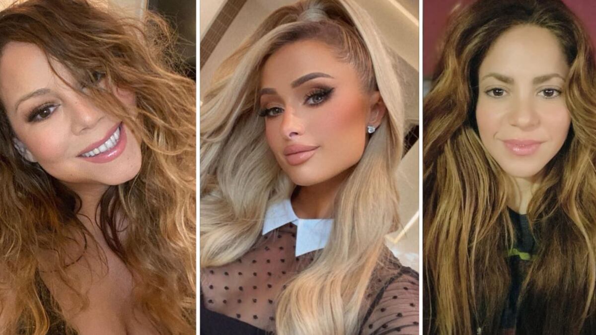 Mariah Carey, Paris Hilton, Shakira