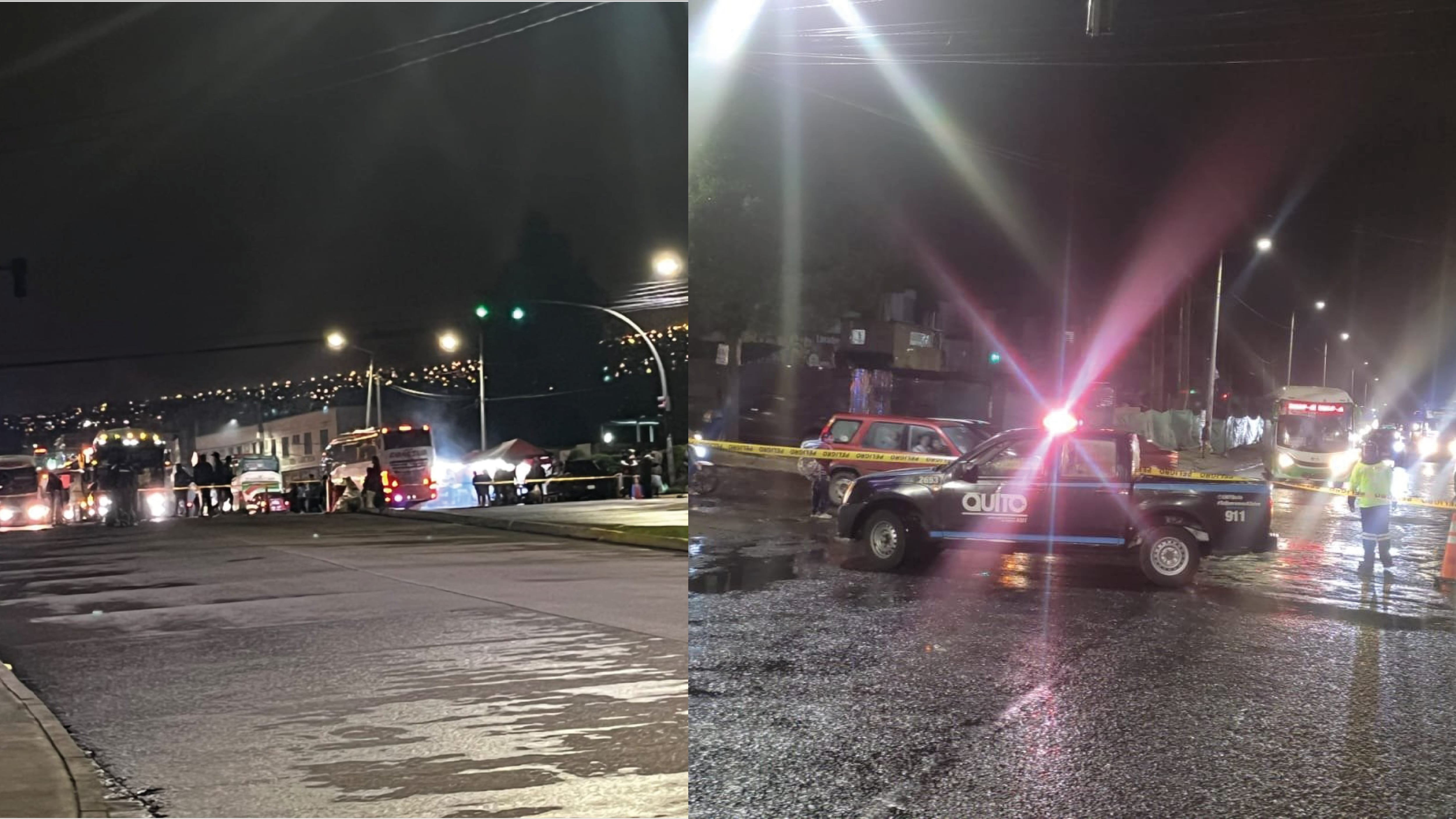 Alerta de posible coche bomba frente al Terminal Terrestre de Quitumbe, sur de Quito