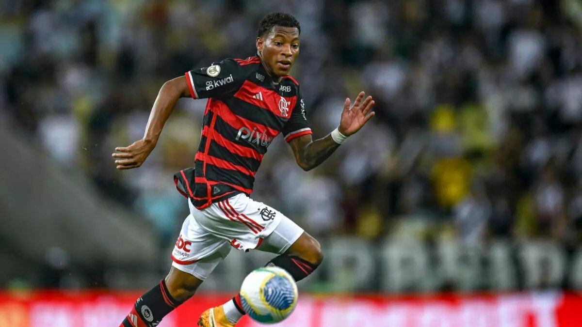 Gonzalo Plata con el Flamengo