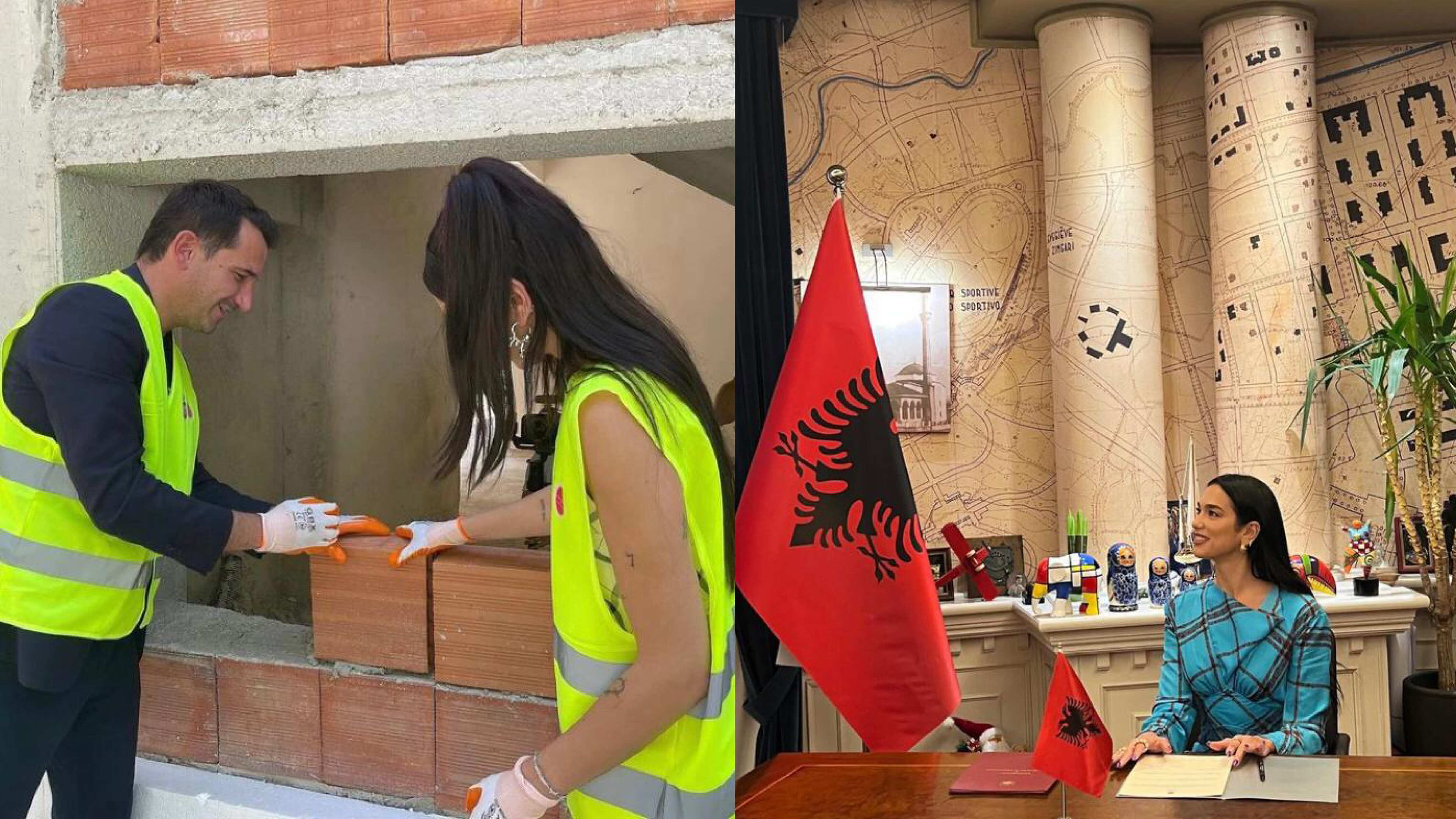 La estrella del pop confirmó su show gratuito en Albania tras conseguir su ciudadanía.