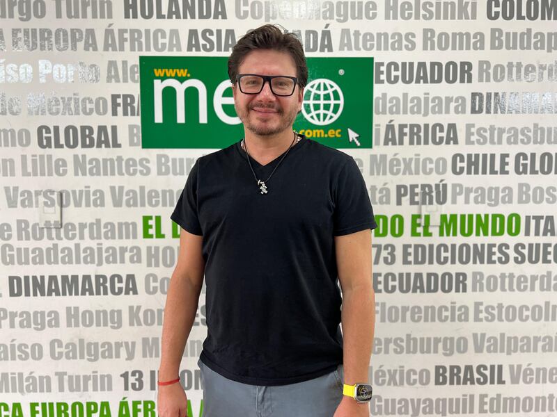 Santiago Paladines, director y escritor de la película: "Los Wánabis".