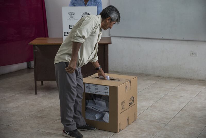 Pago para los miembros de la Junta Receptora del Voto.