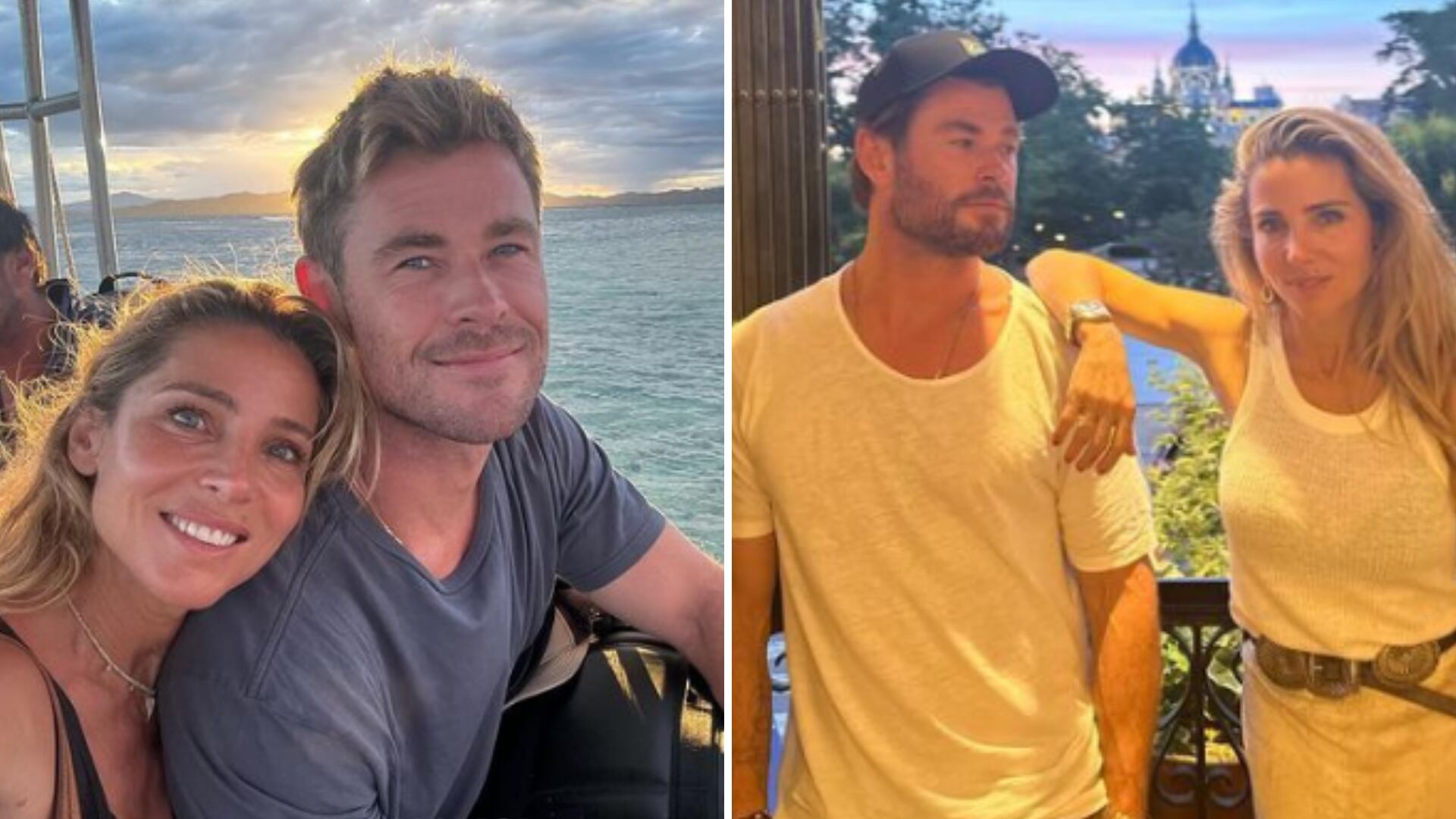 Chris Hemsworth dedica su estrella en el paso de la fama, en Hollywood, a  Elsa Pataky.