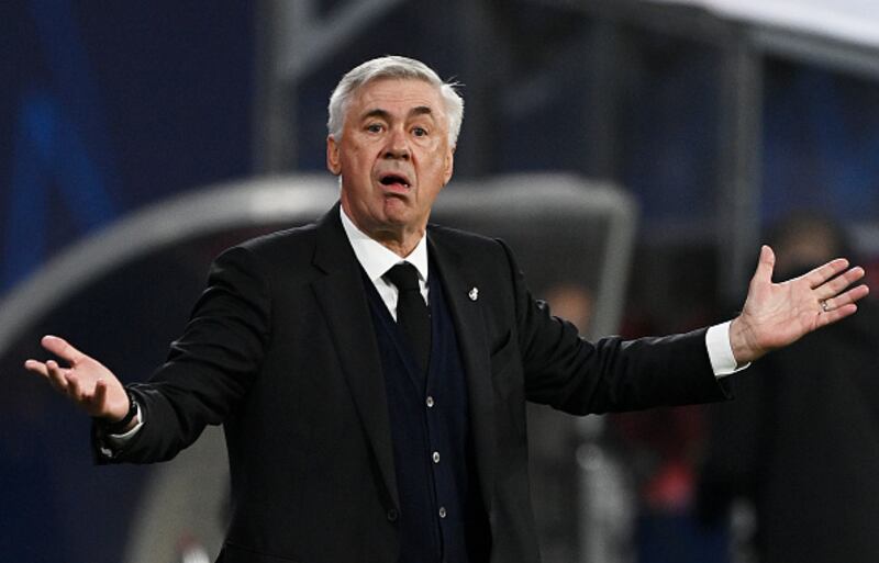 Carlo Ancelotti, entrenador del Real Madrid