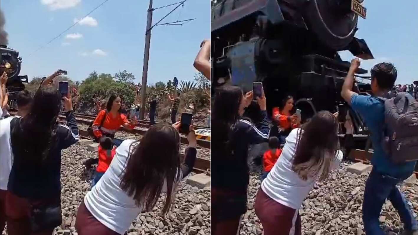 Mujer murió cuando se tomaba una selfie y un tren la impactó