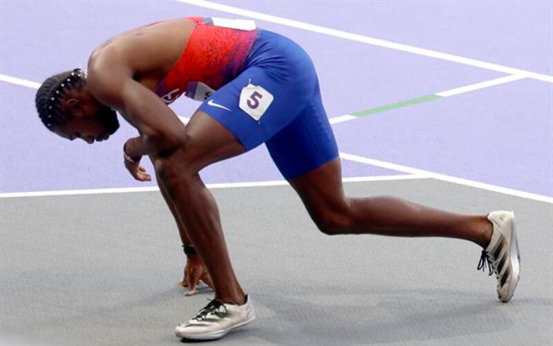 Noah Lyles ganó el bronce a pesar de padecer covid-19