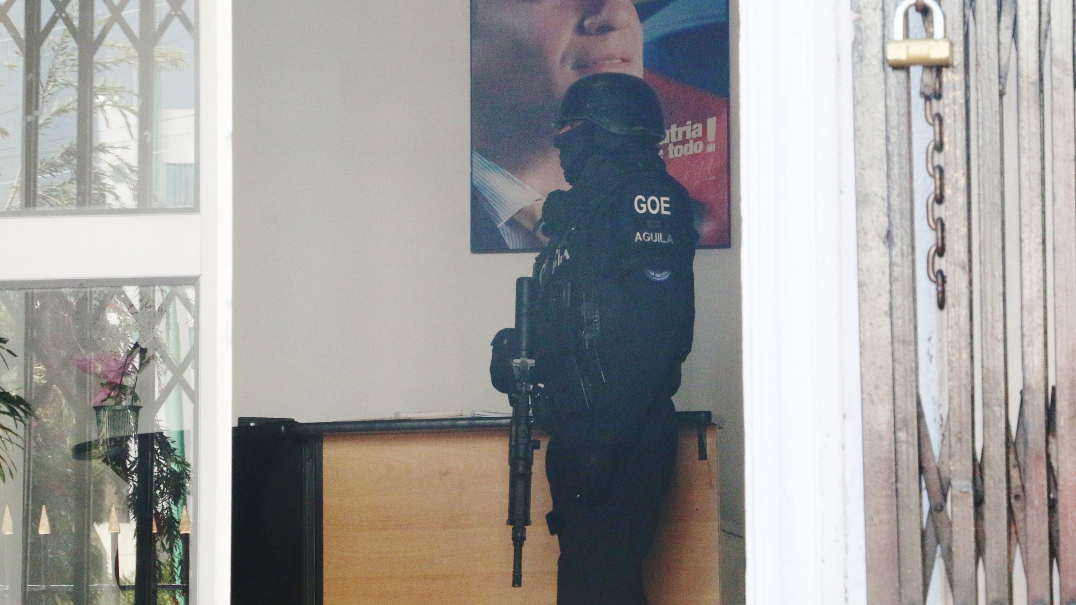 ALLANAMIENTO SEDE REVOLUCION CIUDADANA