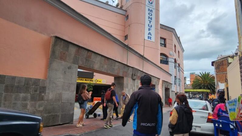 Estacionamientos del centro de Quito