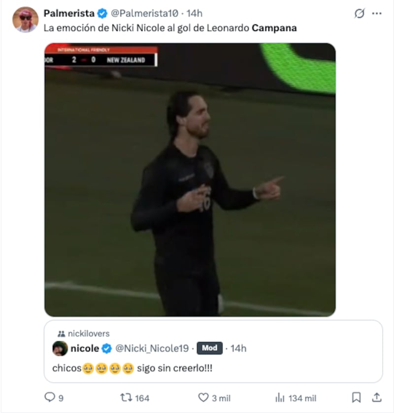 ¿Por qué su tuit fue malinterpretado tras el gol de Leonardo Campana?
